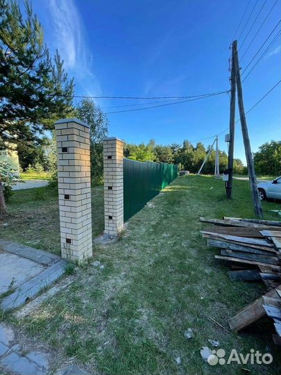 Забор из профнастила