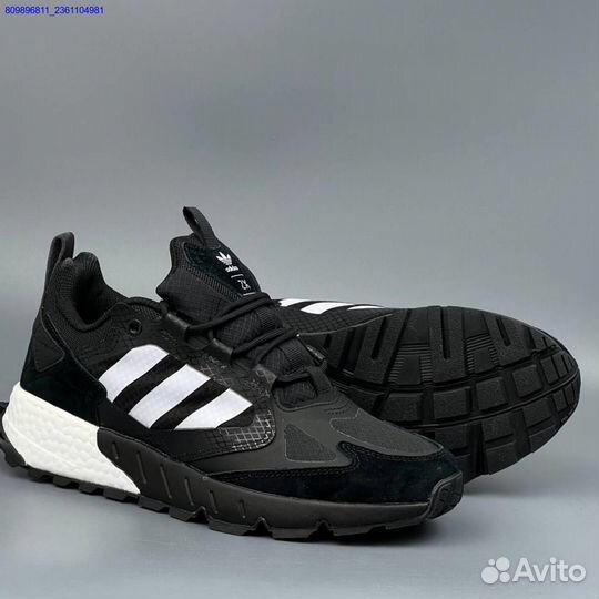 Кроссовки Adidas ZX 1000 Black (Арт.66101)