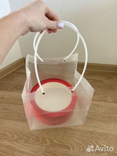 Пакет подарочный, для десертов, цветов, 10шт