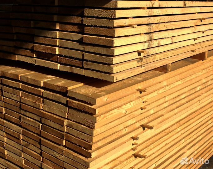 Доски лиственницы камерной сушки 25x160 мм, готовы