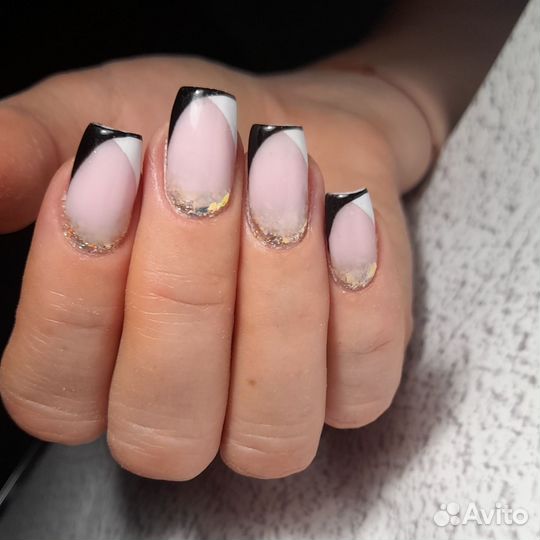 Наращивание ногтей маникюр