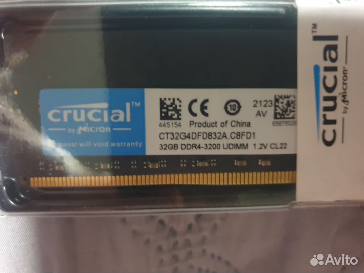 Crucial ddr4 32gb 3200