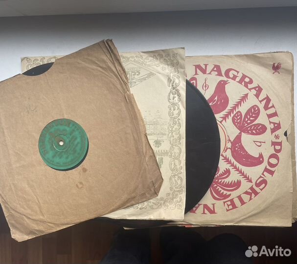 Пластинки на патефон