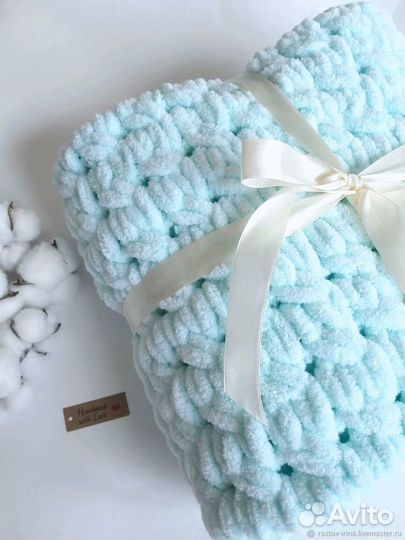 Плюшевый плед