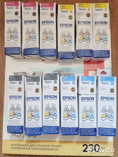 Принтер струйный Epson L1300 цветная печать А3