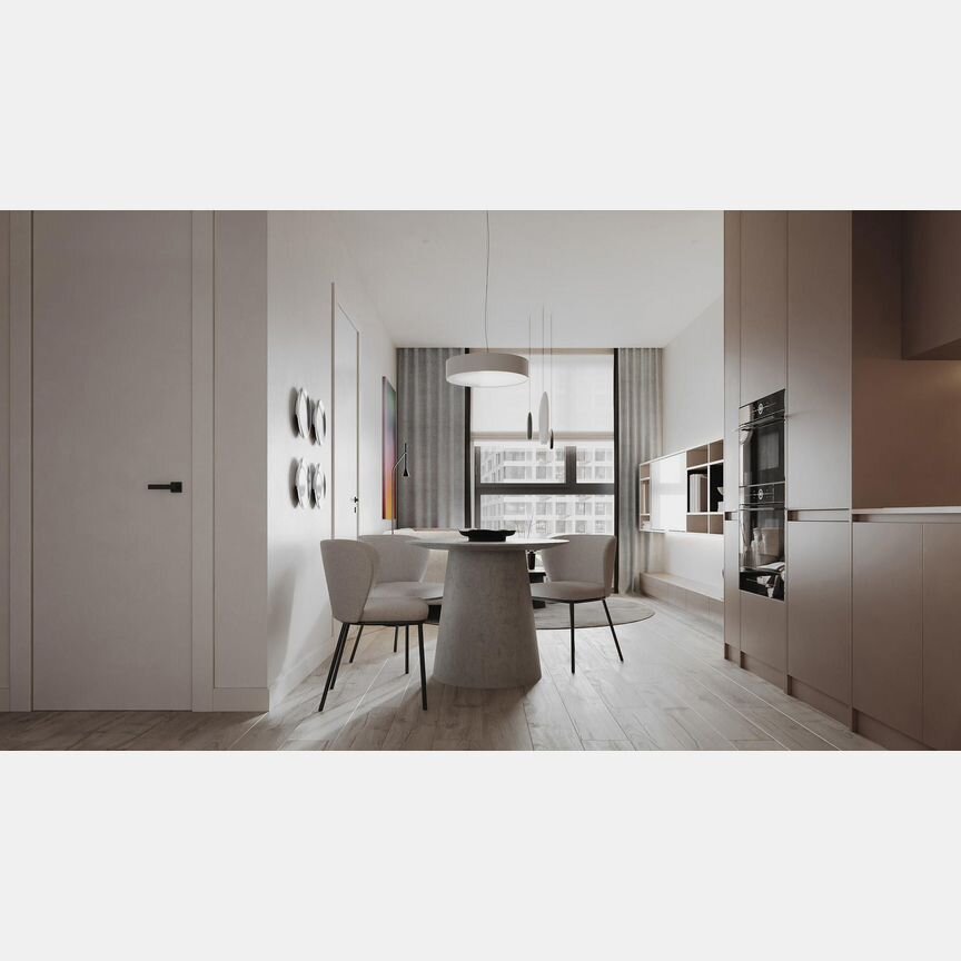 1-к. квартира, 51,8 м², 8/9 эт.