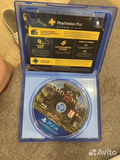 Диски на ps4 god of war