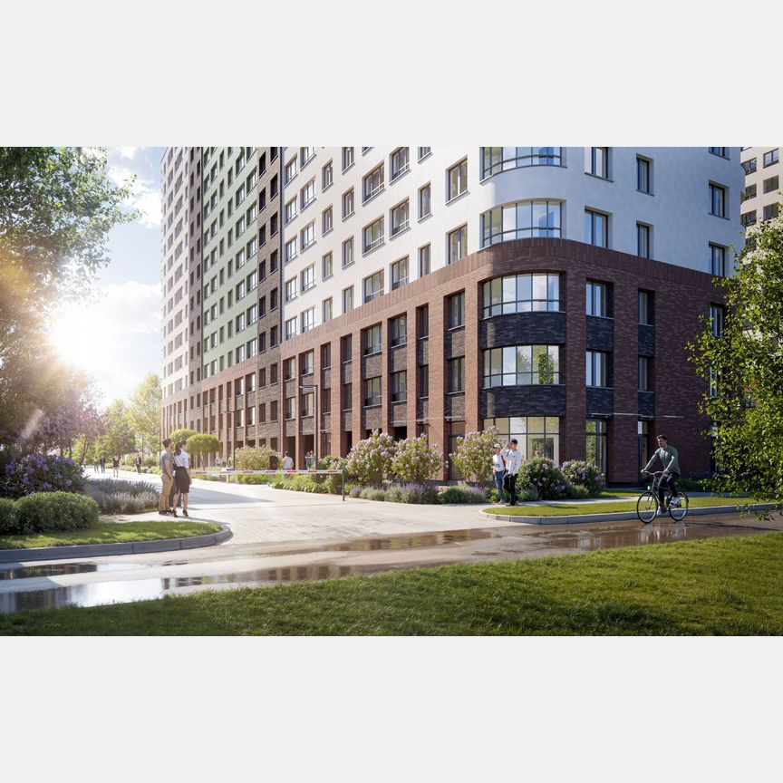 1-к. квартира, 35,1 м², 8/17 эт.