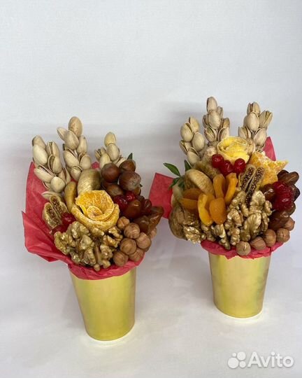 Букеты из сухофруктов