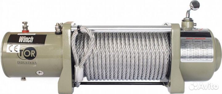 Лебедка автомобильная TOR 12V S12000 5443кг 28м