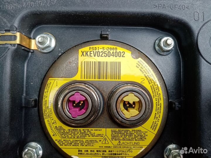 Подушка безопасности руля Opel Astra H