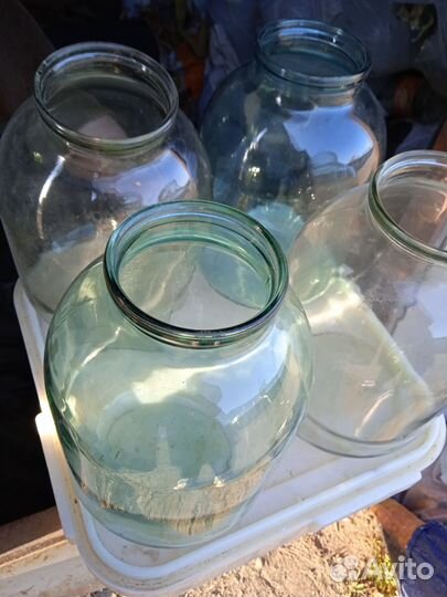 Банка стеклянная с крышкой от 0,5 до 1,5 л