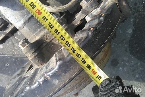 Мост isuzu bighorn UBS25 6VD1