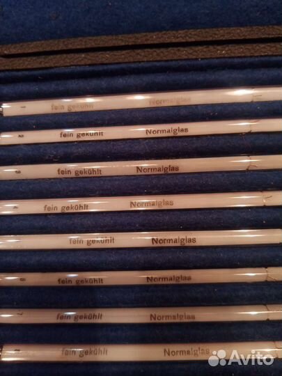 Набор старинных термометров.Германия