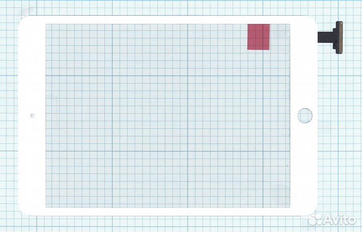 Тачскрин iPad mini белый