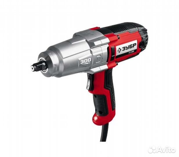 Гайковерт ударный зубр гс-300, 300 Нм, сетевой