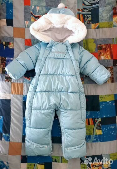 Детский комбинезон-трансформер зима-осень