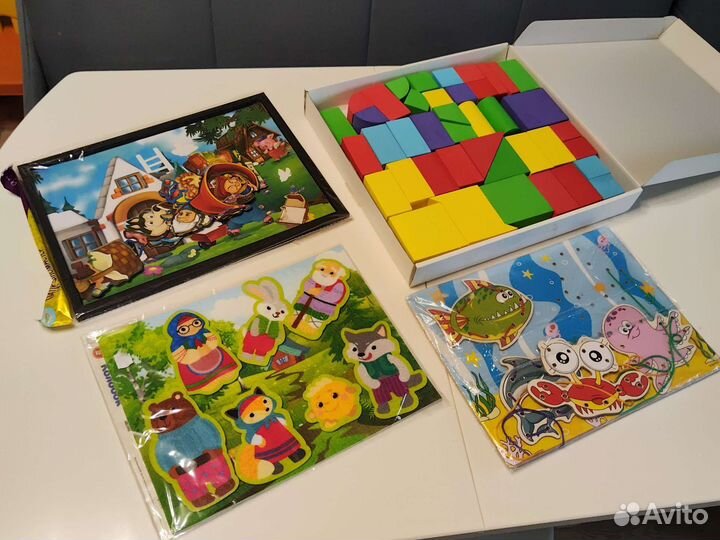 Детские настольные/развивающие игры