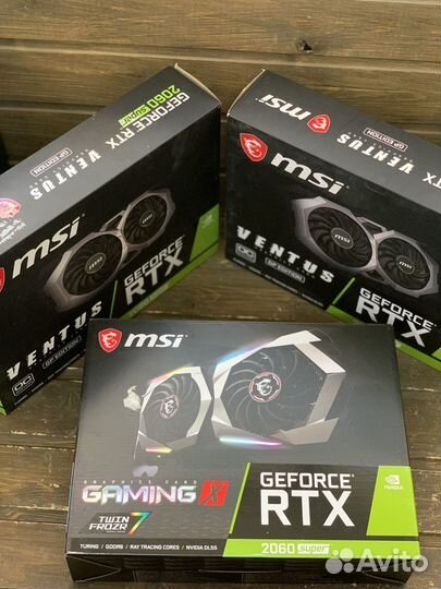 Видеокарта MSI RTX 2060 super