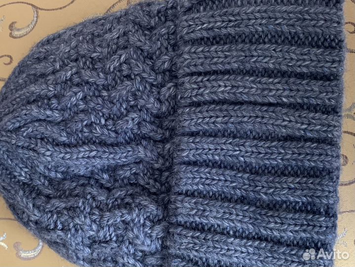 Зимняя шапка вязаная 56-58 размер