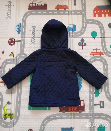 Куртка новая на мальчика синяя весенняя 12-18