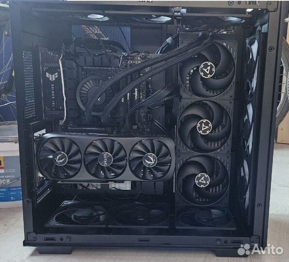 Компьютер для работы и игр 7950x3d+4080super+32GB+