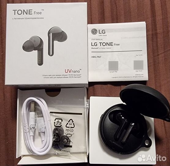 Наушники LG Tone Free HSB-FN7