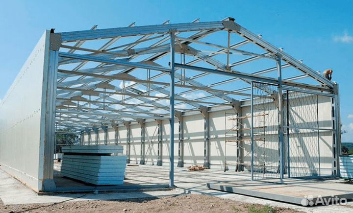 Быстровозводимые ангары, склады, цеха