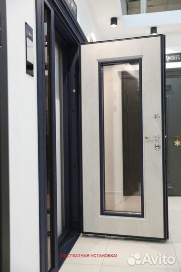 Новая входная дверь с бесплатной установкой