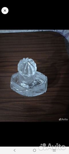 Графин и кружки хрустальные