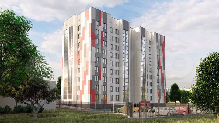 2-к. квартира, 59,2 м², 2/9 эт.