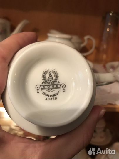 Японский столовый чайный сервиз sone 4933R 6 персо