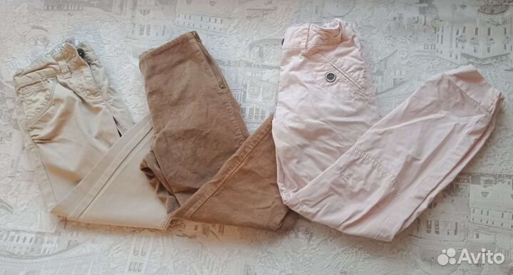Брюки на девочку 116