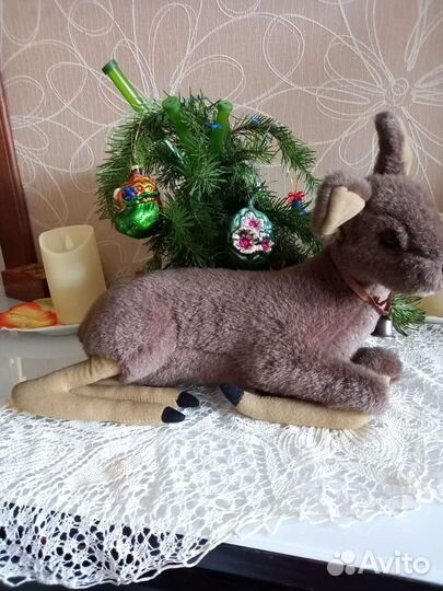 Большая мягкая игрушка олень Германия
