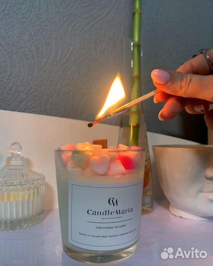 Свечи восковые ручной работы