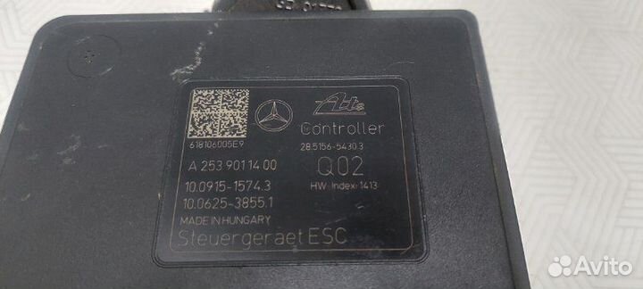 Блок управления тормозами/насос ABS Mercedes-Benz