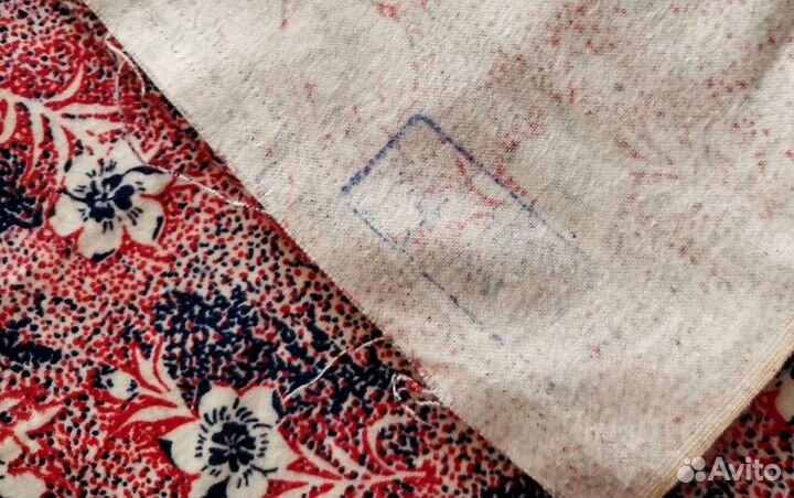 Советская фланель. Ткани ссср. Натуральная. Винтаж