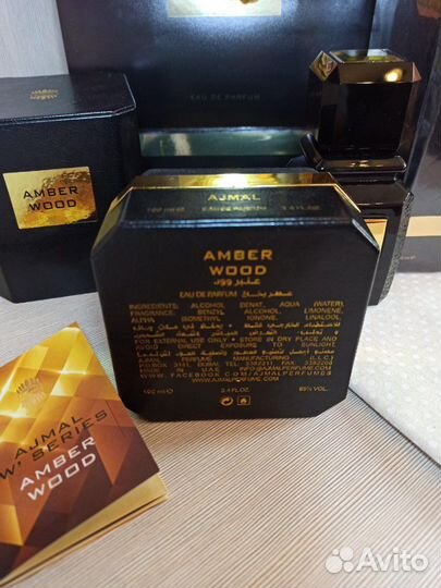 Селективная парфюмерия муж. Ajmal Amber Wood