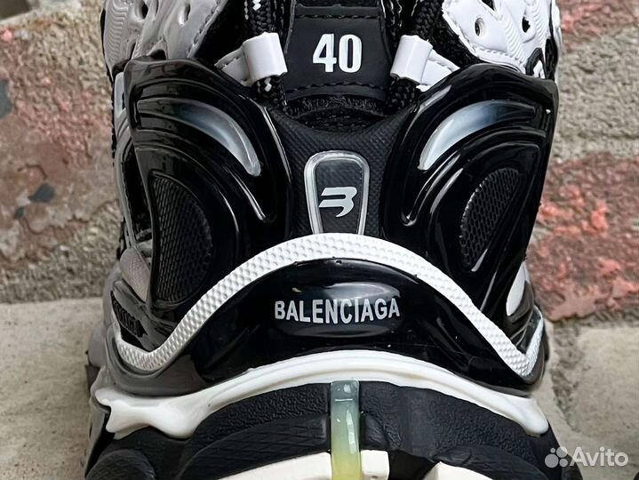 Balenciaga Runner White Black White