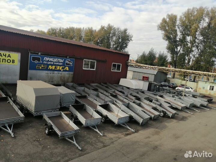 Прицеп легковой Титан 2.5х1.3м низкий борт 30см