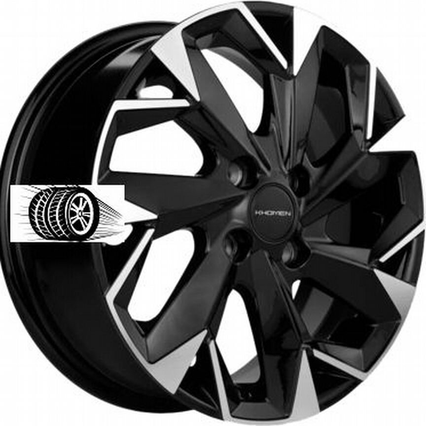 Литые диски Khomen Wheels 6×R15 4×98