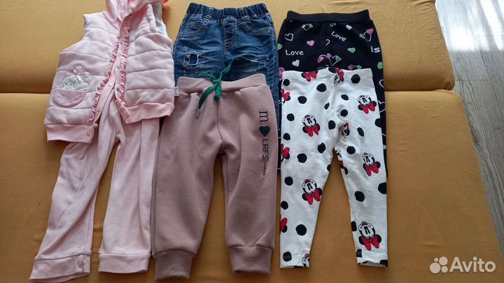 Детские вещи пакетом для девочки 2 года