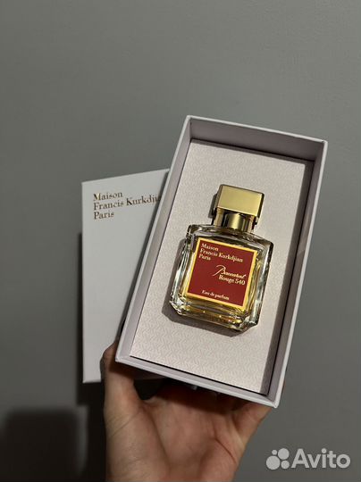 Духи francis kurkdjian Baccarat Rouge 864