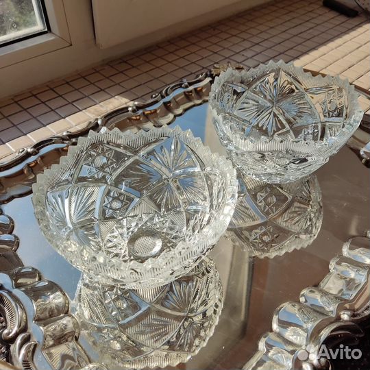 Салатники. Хрусталь. СССР
