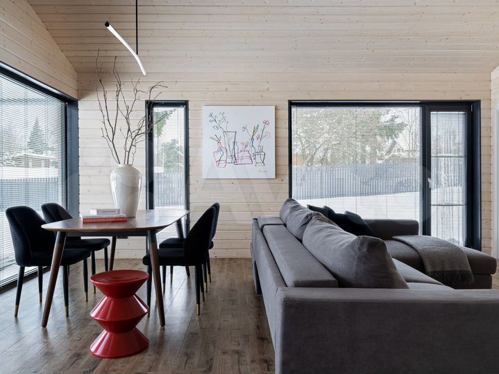 Коттедж 130 м² на участке 12 сот.