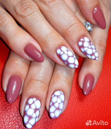 Маникюр укрепление коррекция наращивание ногтей