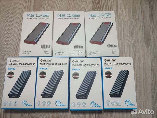 Внешний корпус для ssd m2, nvme и SATA