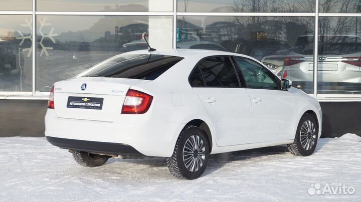 Skoda Rapid 1.6 МТ, 2018, 127 122 км