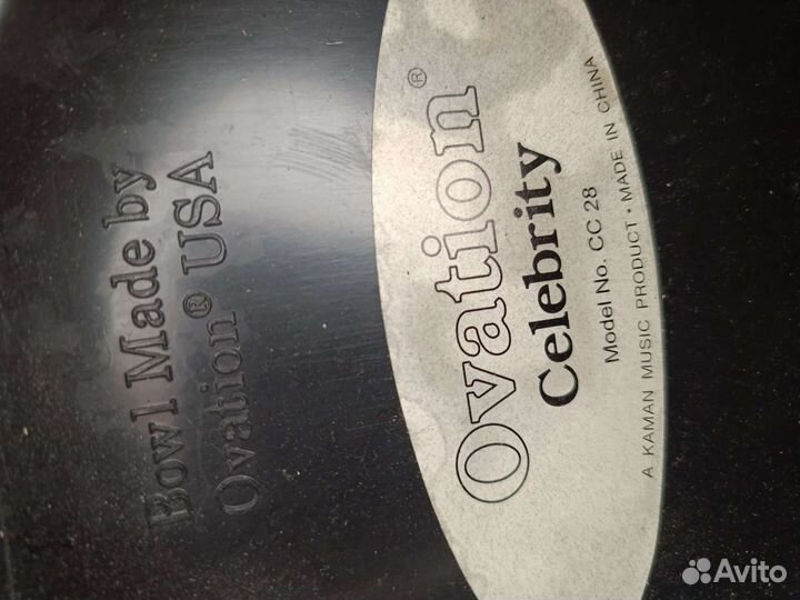 Электроакустическая гитара Ovation CC28. Обмен