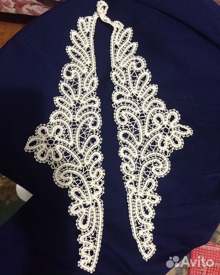 Воротник коклюшки. Новый